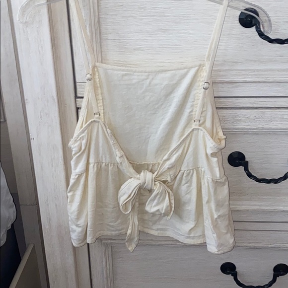 Pale Yellow tank top - Picture 2 of 4